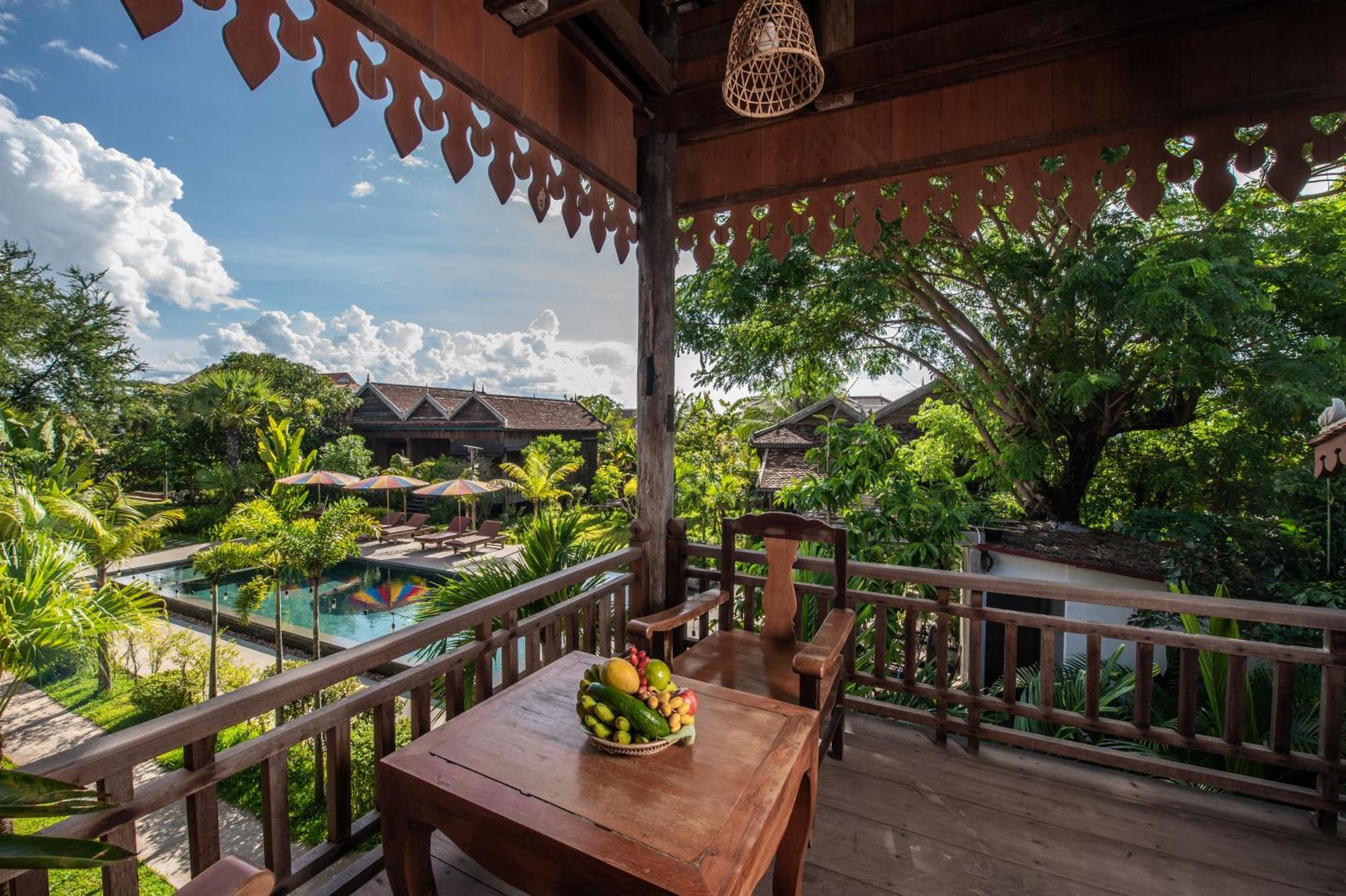Phum Khmer Lodge - Village Cambodian Eco-Lodge Siem Reap Exterior foto