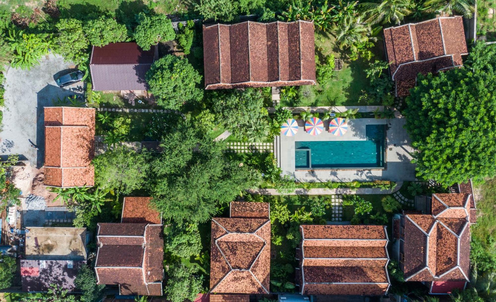 Phum Khmer Lodge - Village Cambodian Eco-Lodge Siem Reap Exterior foto