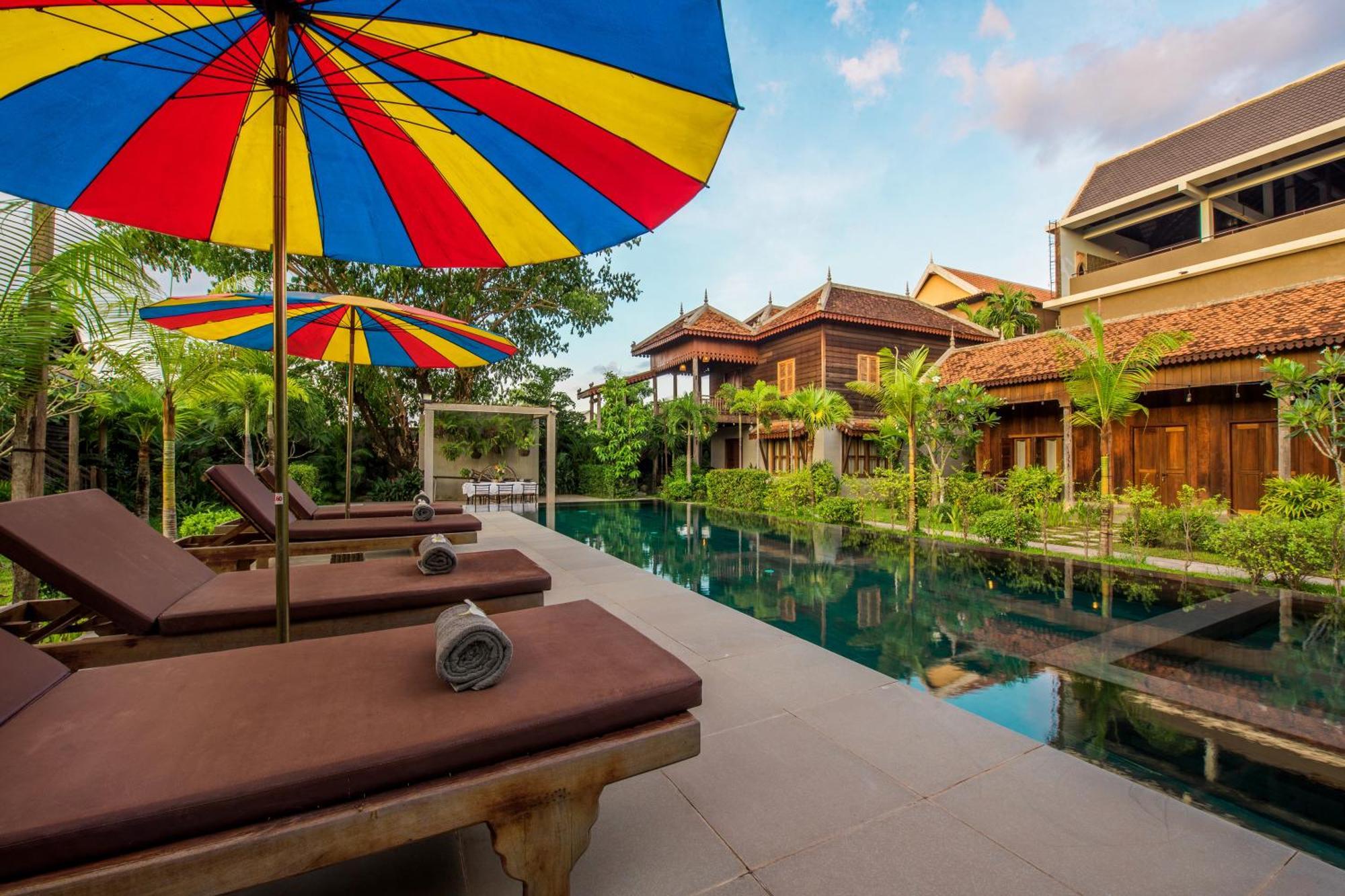 Phum Khmer Lodge - Village Cambodian Eco-Lodge Siem Reap Exterior foto